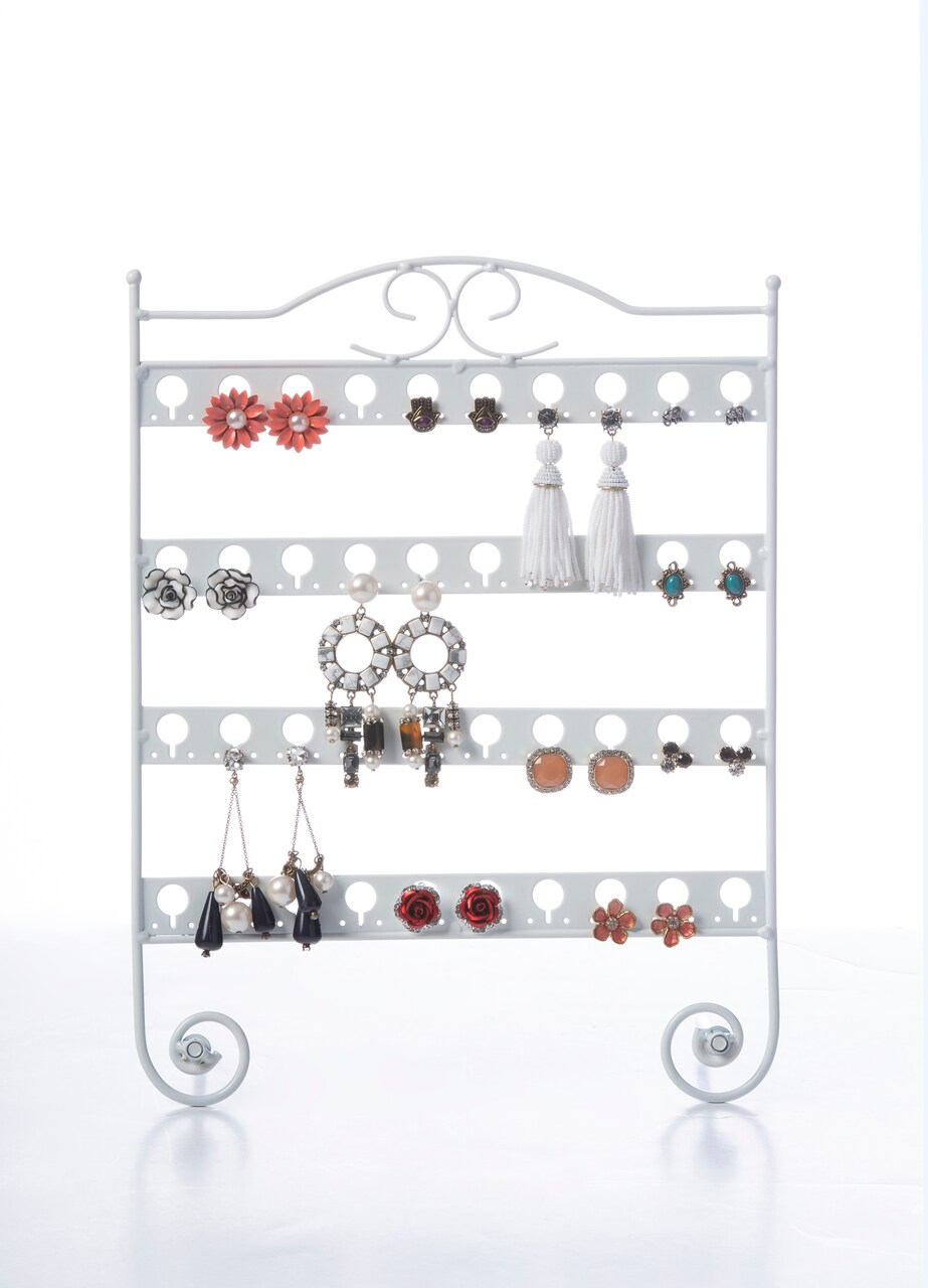 Mango Steam Tabletop Earring & Jewelry Organizer with Classic Display Stand for Earrings